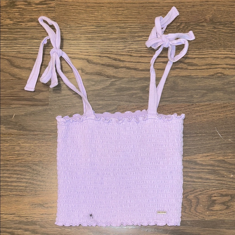 Hollister Lavender Crop Top